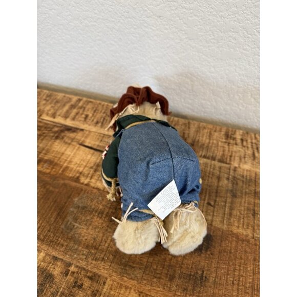 Starbucks Bearista Plush Bear Scarecrow 16th Edition Vintage - Picture 4 of 6